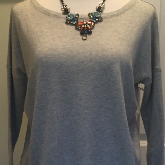 Project J cotton crew neck three quarter sweater - Picture 3 of 6